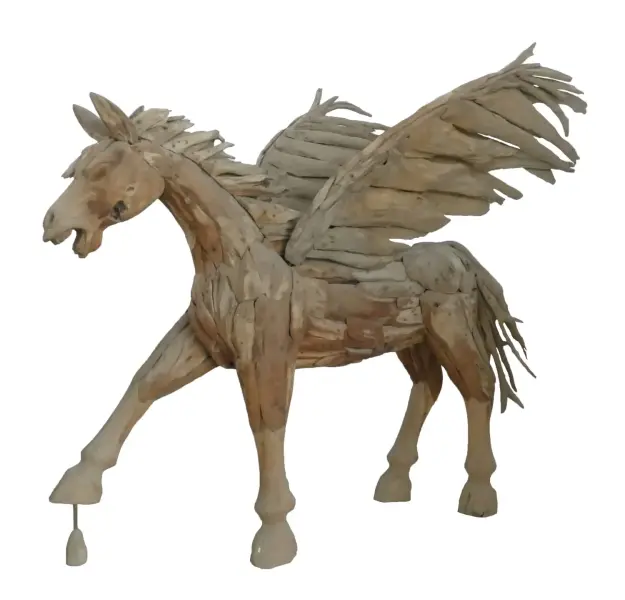 Artikelbild 2 des Artikels “Mythischer Pegasus - Pferd mit Flügeln. Die Flügel sind abnehmbar. Etwa 160cm Länge und 153cm Höhe. “